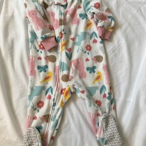 Fleece carters woodland friends pajamas